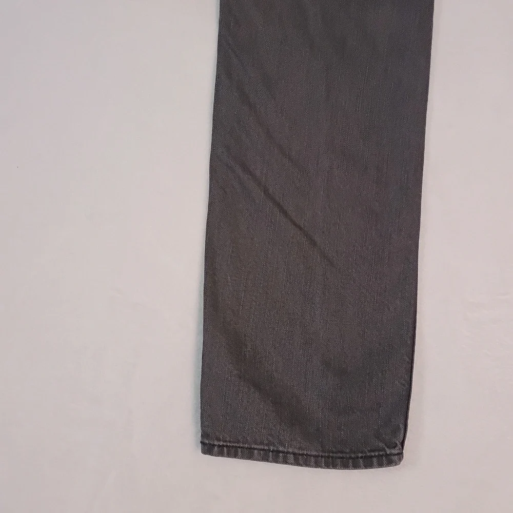 Levis 513 Slim Straight Grey Denim Jeans Mens 32x32 80813-0002